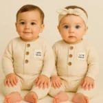 Μακρύ Φορμάκι με κουμπιά  από 100% οργανικό βαμβάκι