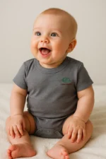 Σετ κοντομάνικα κορμάκια από 100% οργανικό βαμβάκι - Image 3