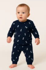 Βρεφικές πιτζάμες με μοτίβο σκύλου - Image 2