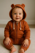 Βρεφικό σετ φόρμας 2τμχ με ζακέτα