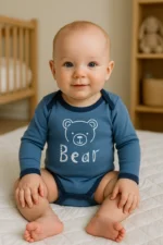 Σετ με 3 βαμβακερά κορμάκια - Image 2