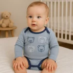 Σετ με 3 βαμβακερά κορμάκια - Image 4