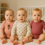 Σετ με 3 βαμβακερά κορμάκια